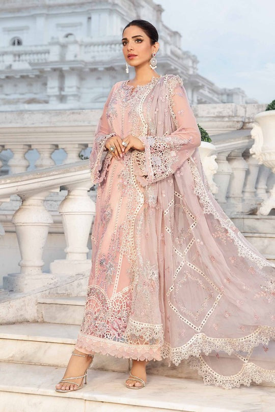 Embroidered Chiffon Suit | MPC-24