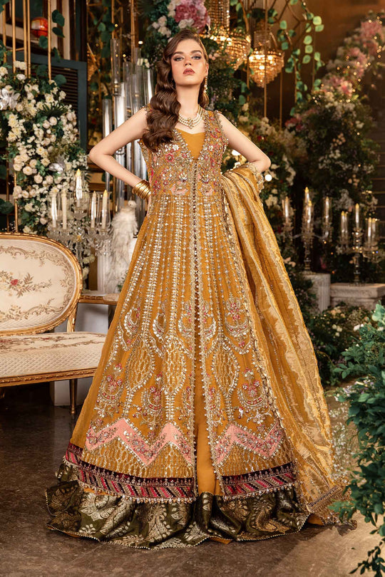 3 Piece Unstitched Embroidered Organza Suit | 0101