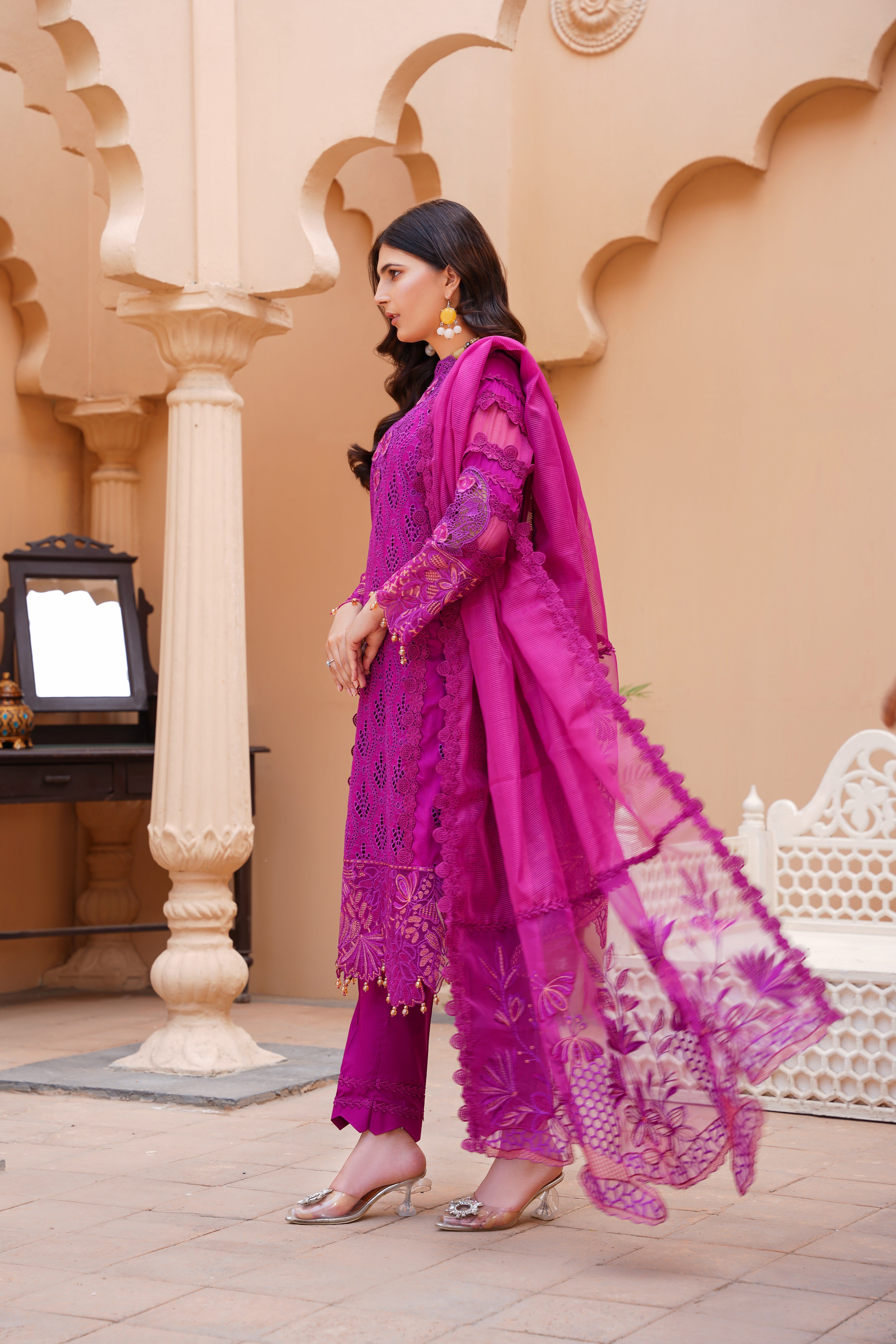 Luxury Lawn Eid Collection 2024-Rooh