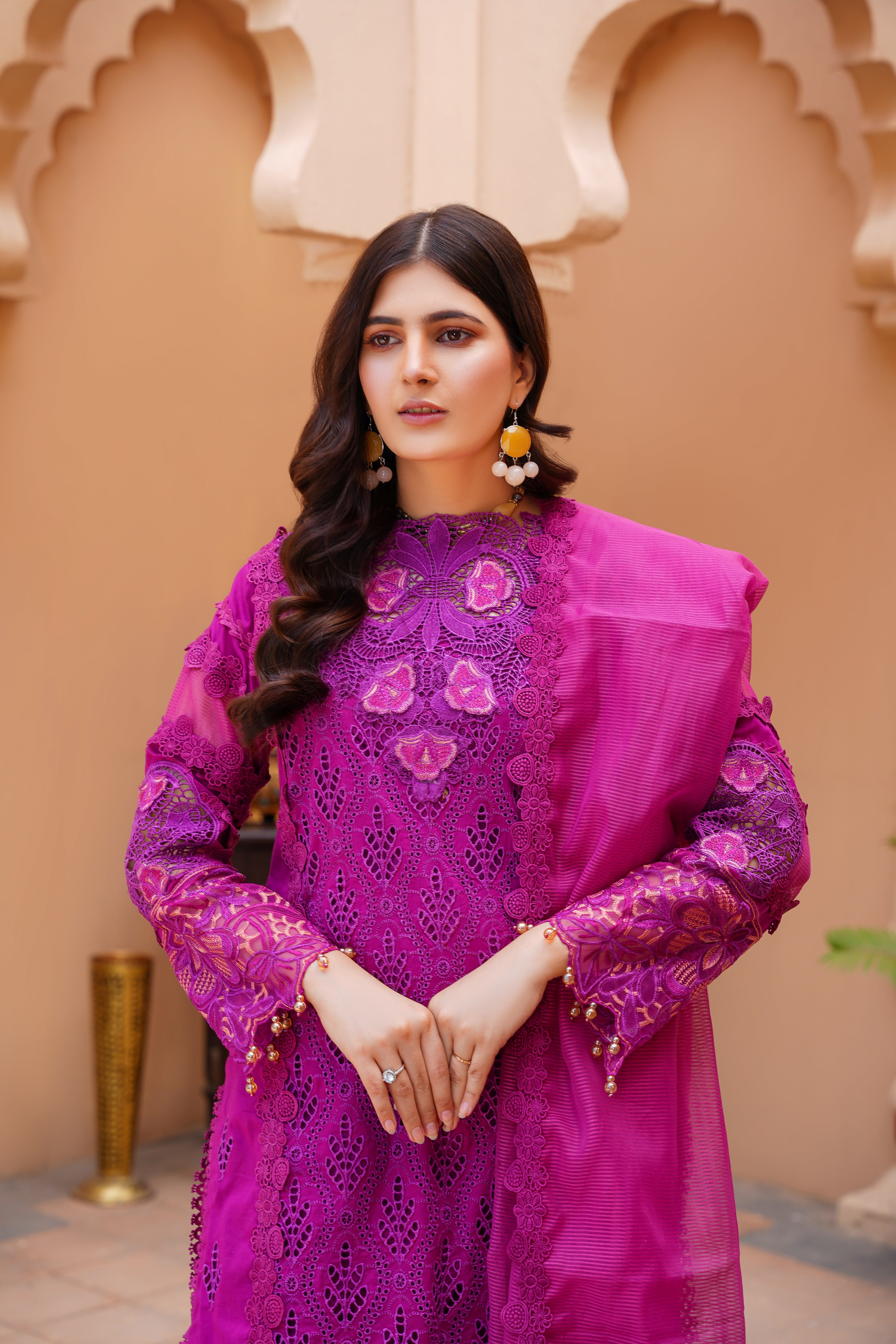 Luxury Lawn Eid Collection 2024-Rooh