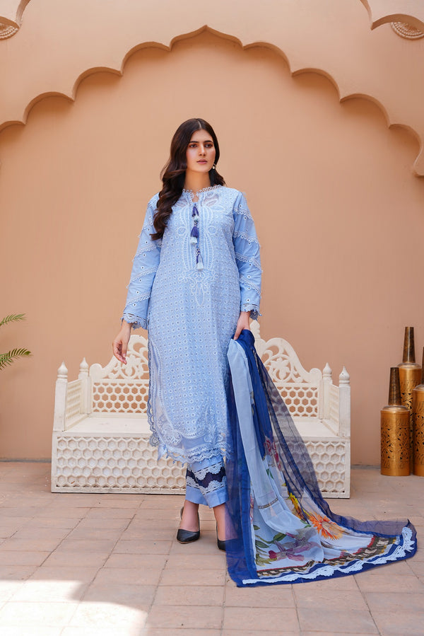 Luxury Lawn Eid Collection 2024-Nazakat