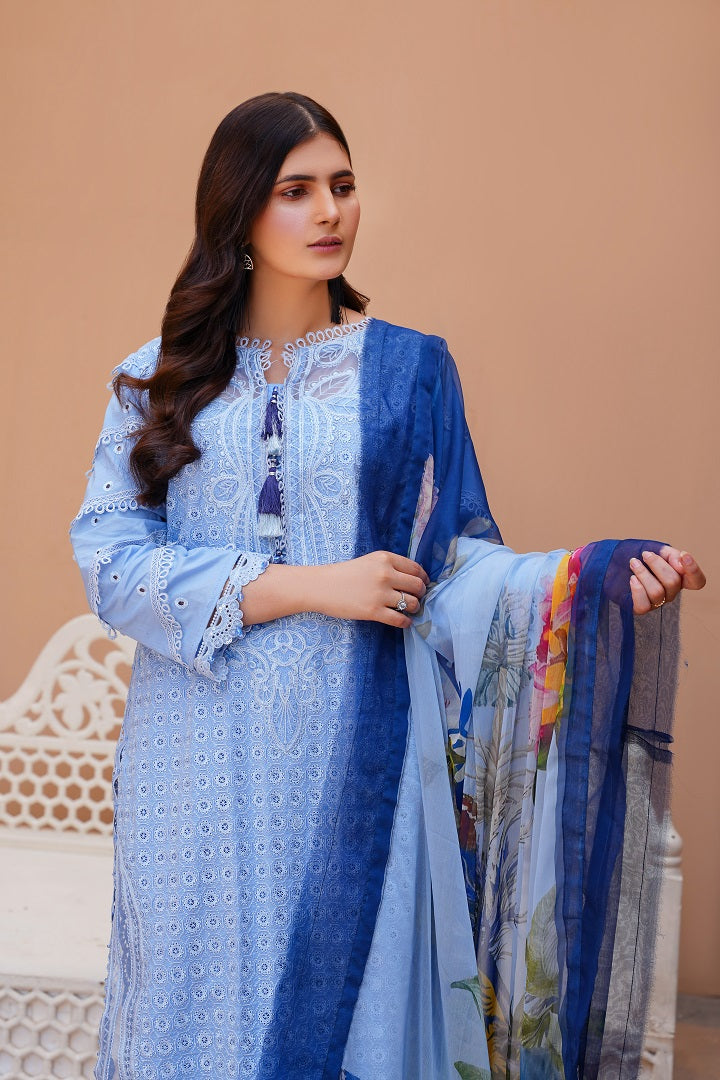 Luxury Lawn Eid Collection 2024-Nazakat