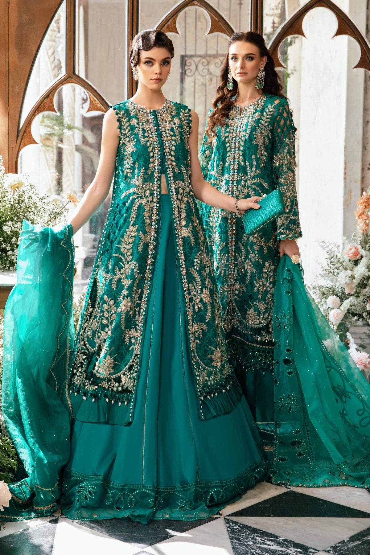 3 Piece Handmade Embroidered Suit BD-2806