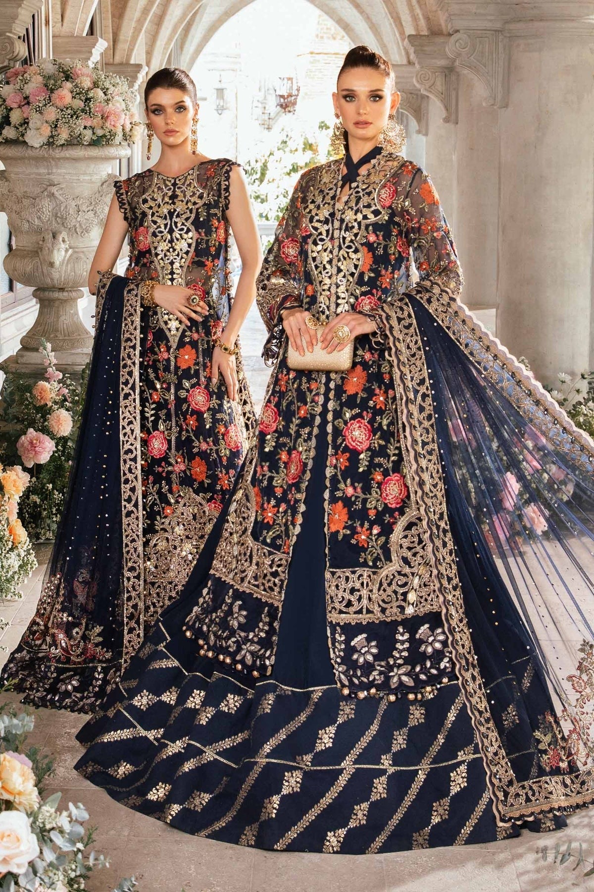 3 Piece Handmade Embroidered Suit BD-2808