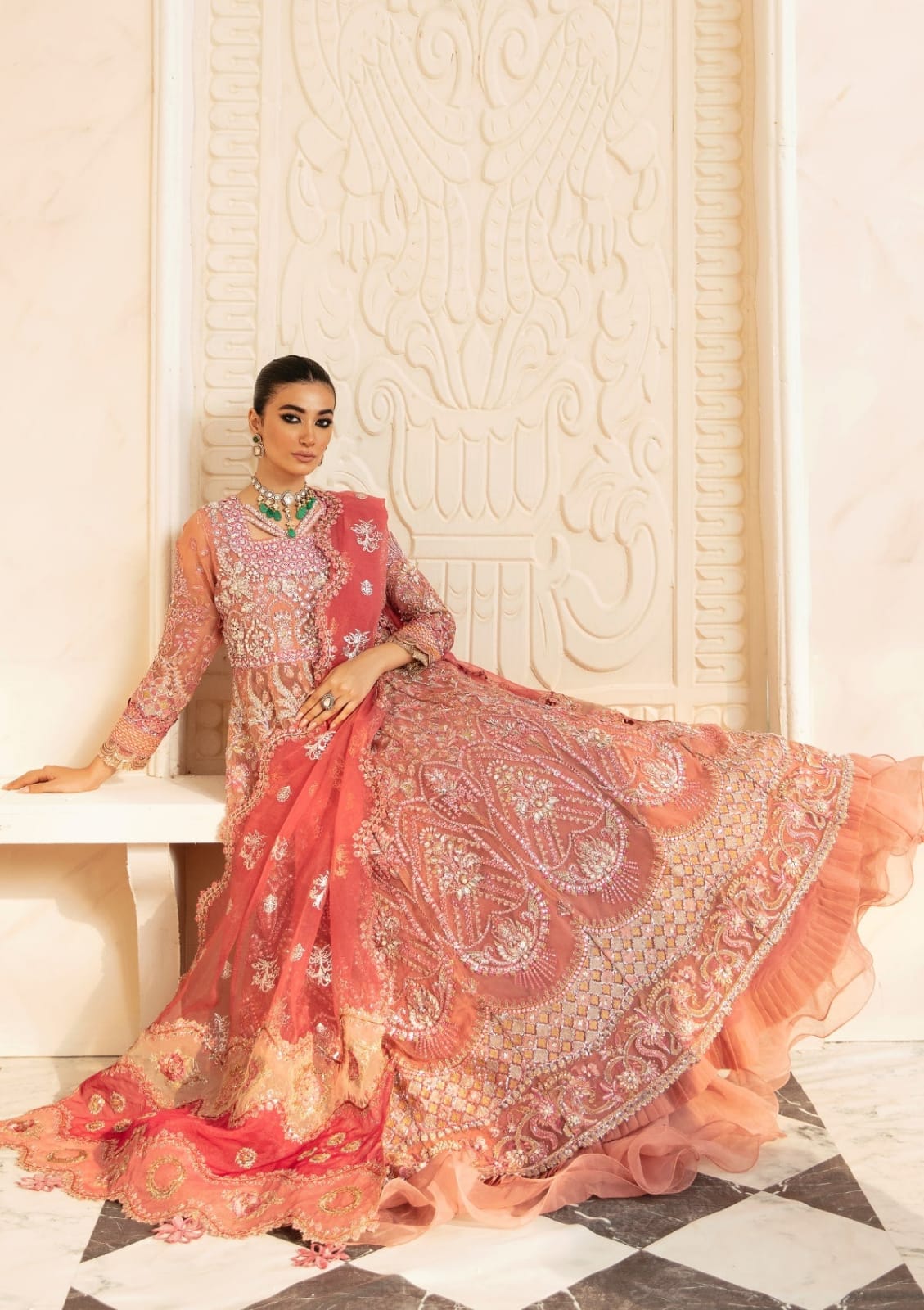 Celebrations by Elaf Luxury Handwork Unstitched Suit ECH-06 PAREEZAH