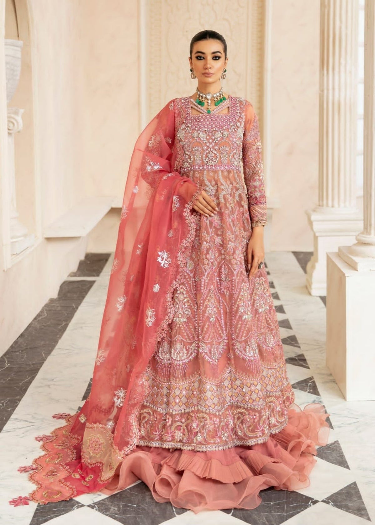 Celebrations by Elaf Luxury Handwork Unstitched Suit ECH-06 PAREEZAH