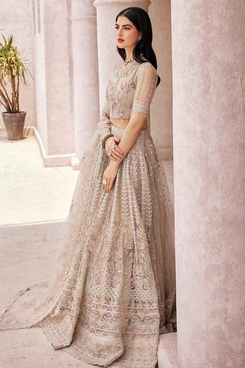 Mirha Embroidered Net 3 Piece Suit