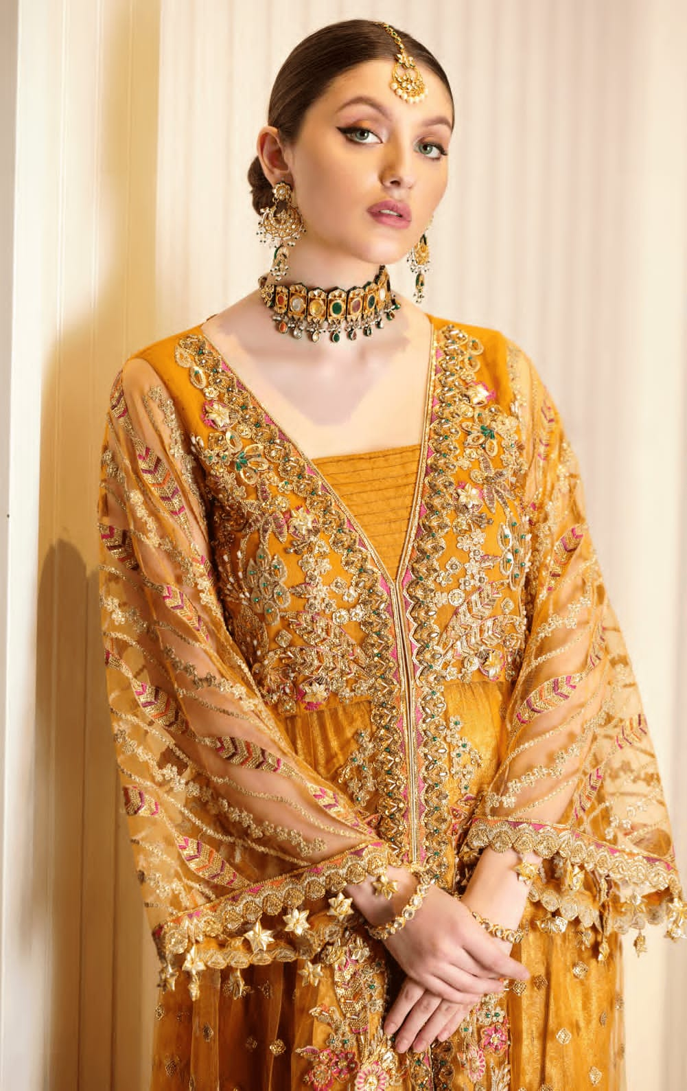 Emaan Adeel Mahermah Bridal Vol-03 Unstitched 3Pc Suit MB-305