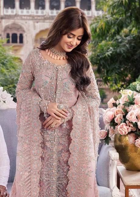 Embroidered Organza 3Pc Suit - LINA