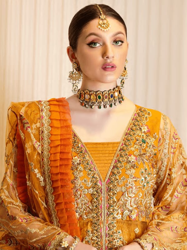 Emaan Adeel Mahermah Bridal Vol-03 Unstitched 3Pc Suit MB-305