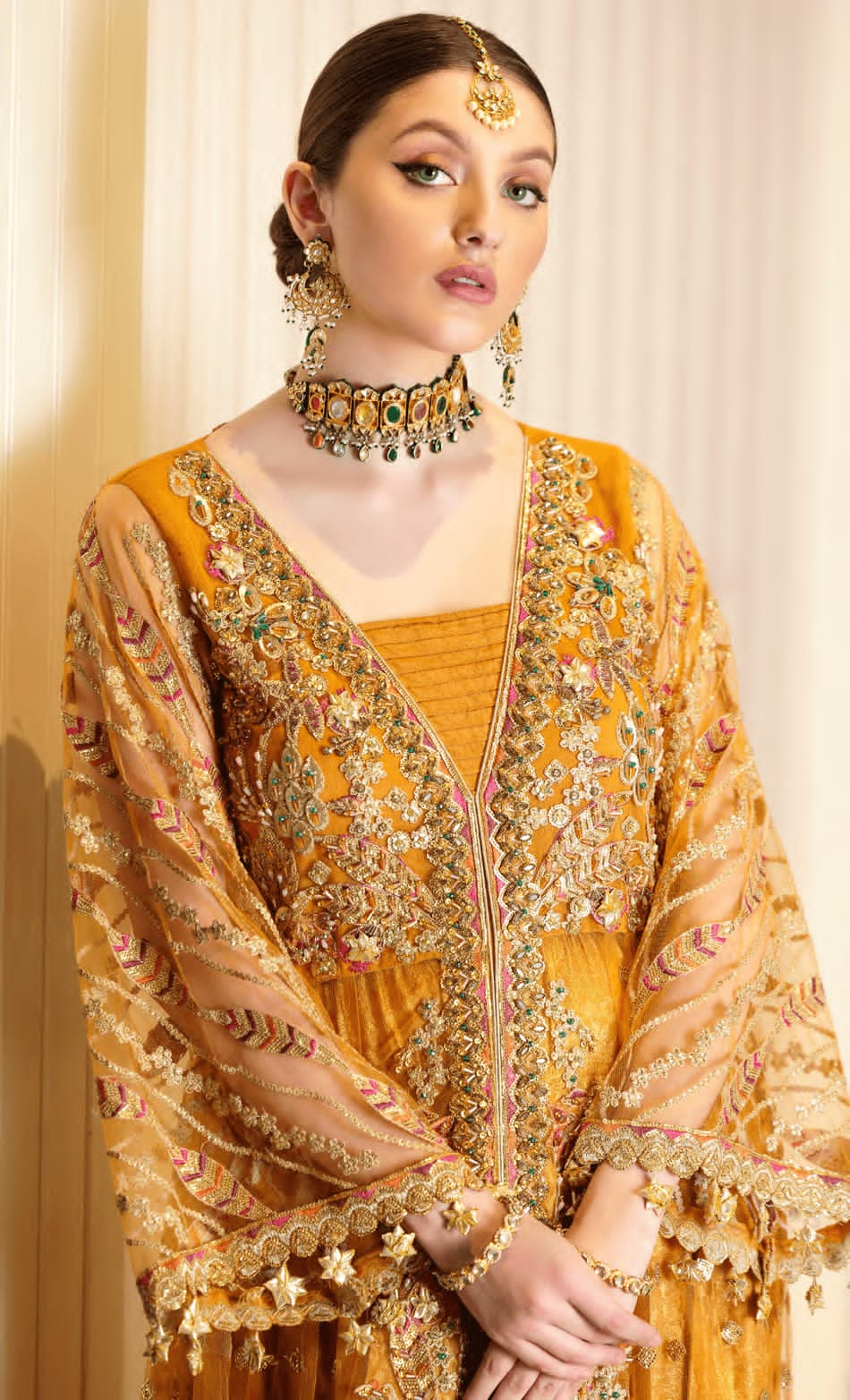 Emaan Adeel Mahermah Bridal Vol-03 Unstitched 3Pc Suit MB-305