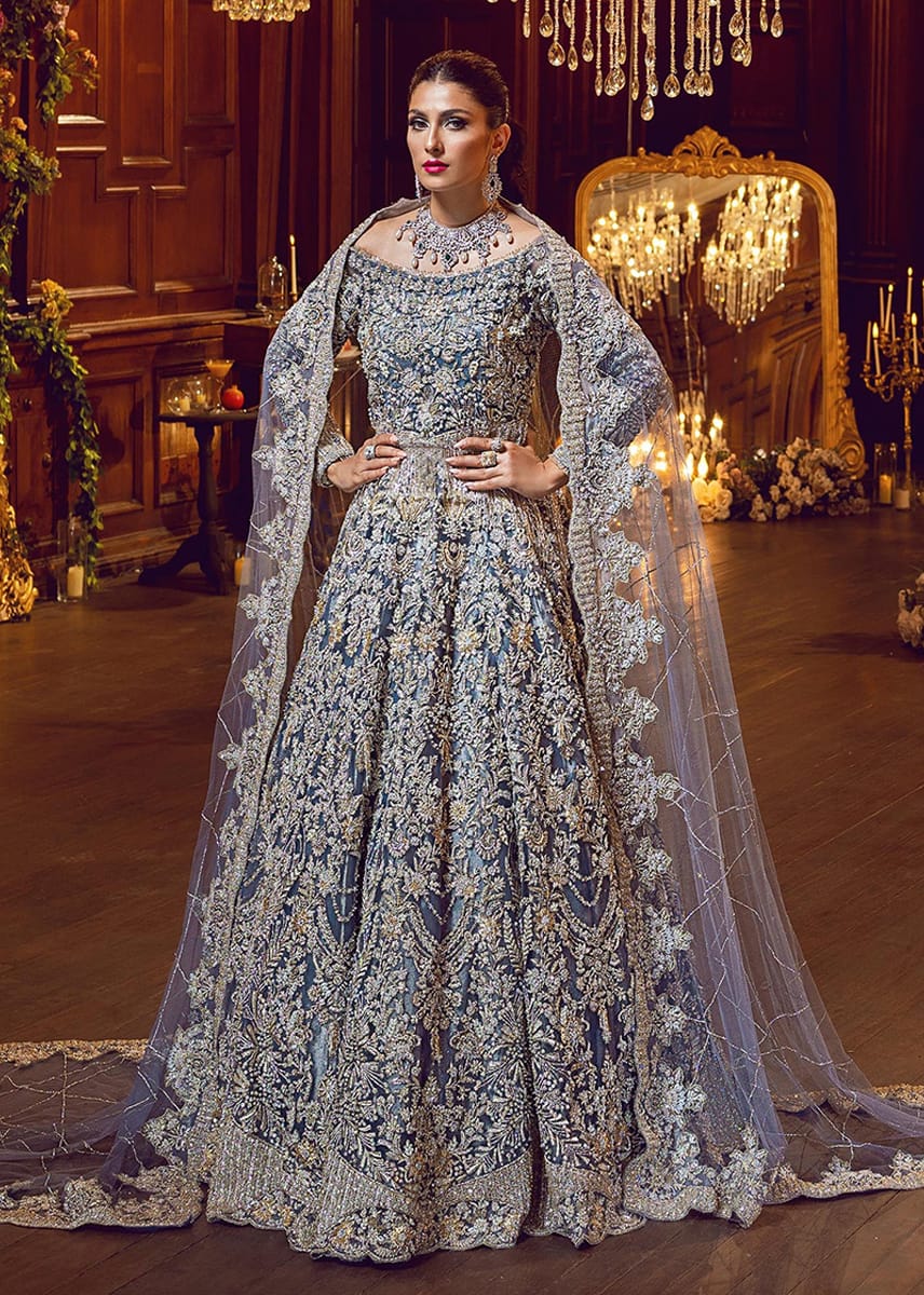 AZURE GRANDEUR BRIDAL MAXI