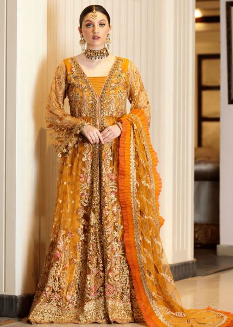 Emaan Adeel Mahermah Bridal Vol-03 Unstitched 3Pc Suit MB-305