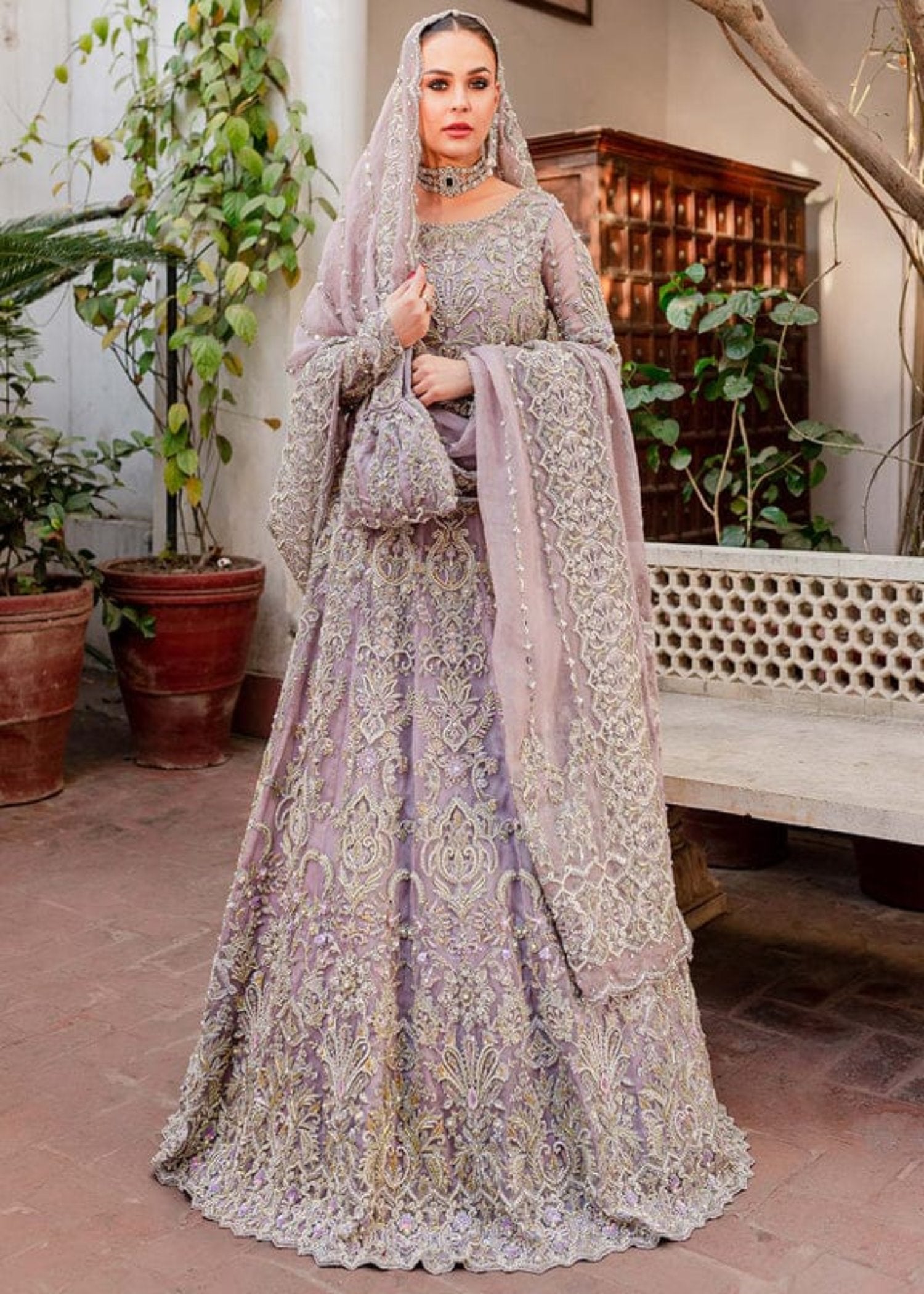 Zarish kanwak Malik bridal maxi 