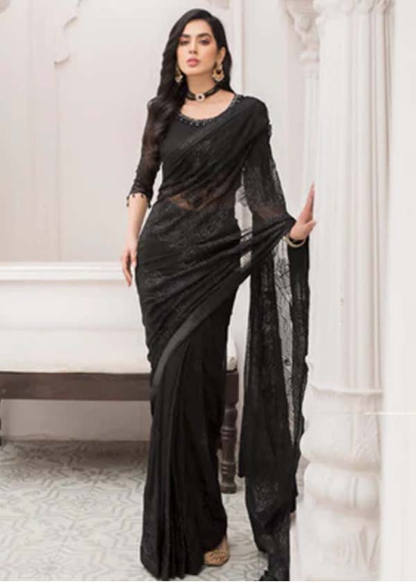 Black Saree